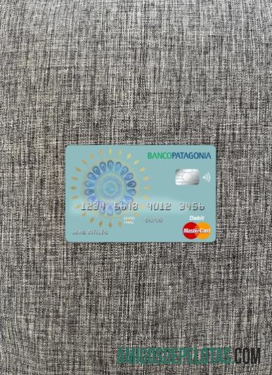 Argentina Banco Patagonia Mastercard Photo Look Front modelo